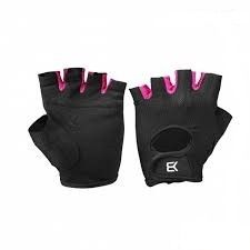 Better Bodies Womens Training Gloves (Black/Pink) 130350 