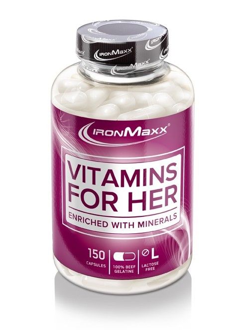 IronMaxx Vitamins For Her 150 kaps.