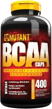 Mutant BCAA 400 kaps.