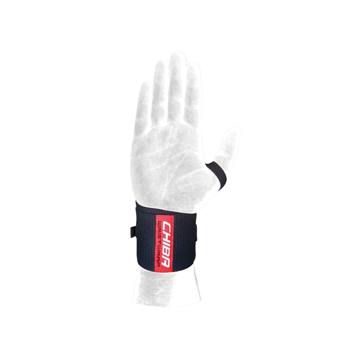 Chiba Wrist Wrap Black Line 40426 (riešų apsaugos)