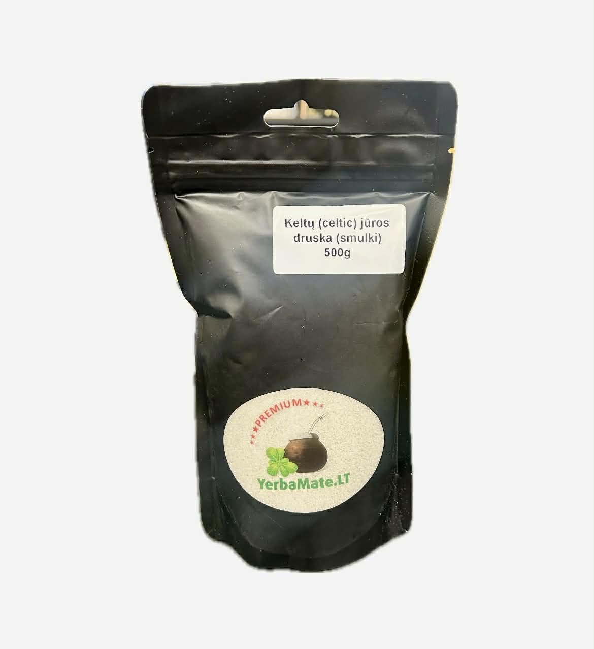 Keltų (celtic) jūros druska 0-1mm 500 g.