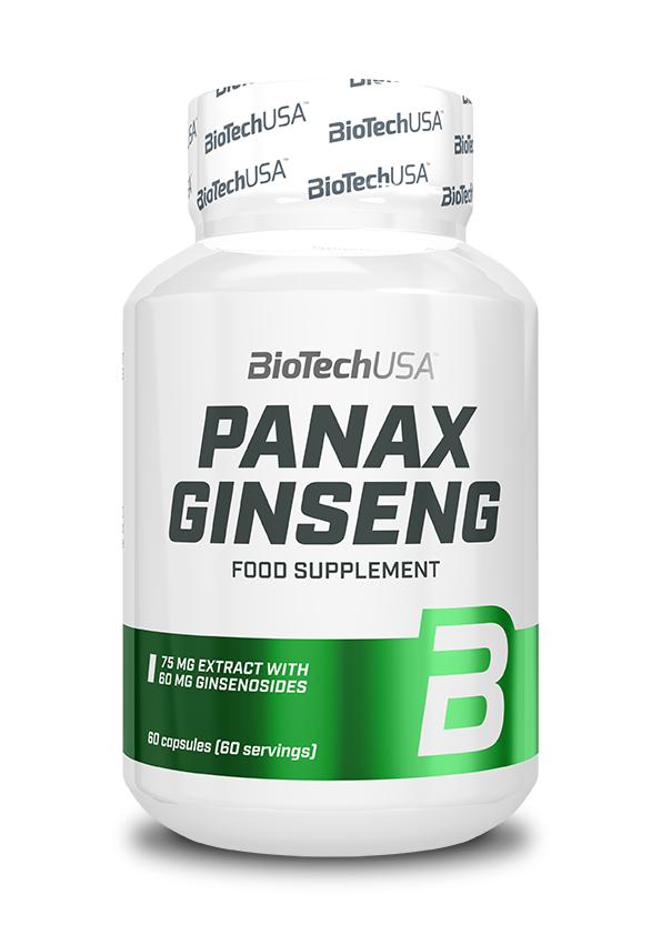 Biotech Panax Ginseng (ženšenis) 60 kaps.