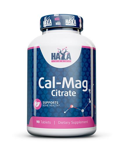 Haya Labs Cal - Mag Citrate (kalcis ir magnis) 90 tabl.