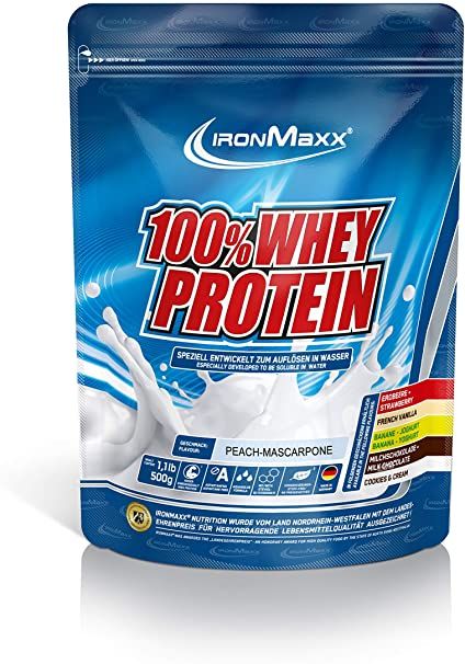 IronMaxx 100% Whey Protein, 500 g