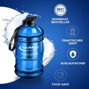 IronMaxx Water Gallon 2200 ml. (Permatoma mėlyna)