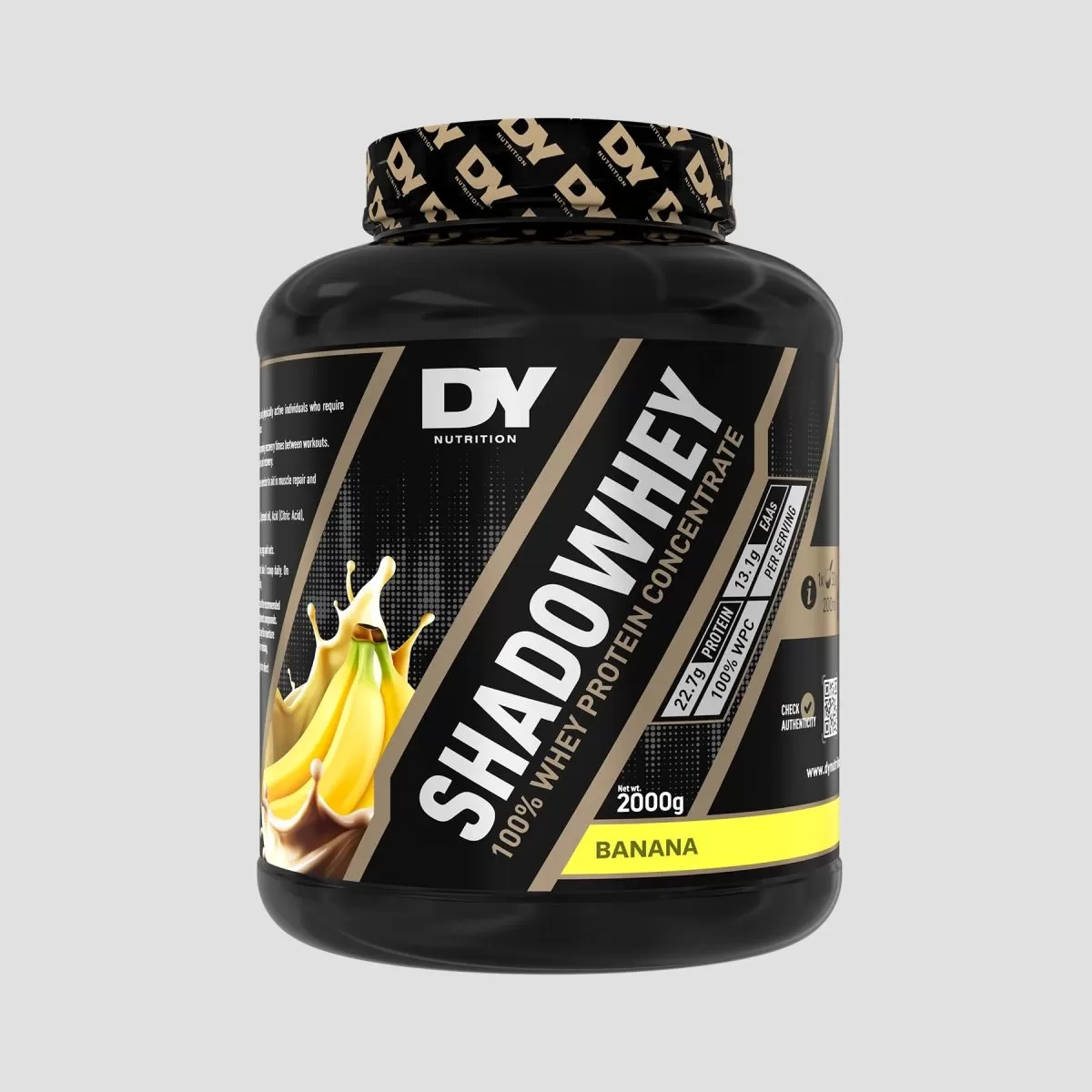 Dorian Yates Nutrition Shadowhey 100% Whey Protein Concentrate 2000 g.