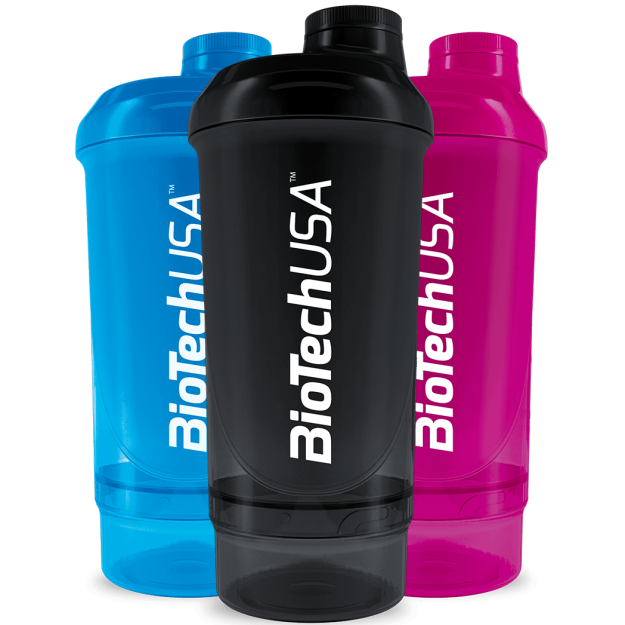 Biotech Wave+ Compact Shaker - 500 ml (+150 ml) plaktuvė