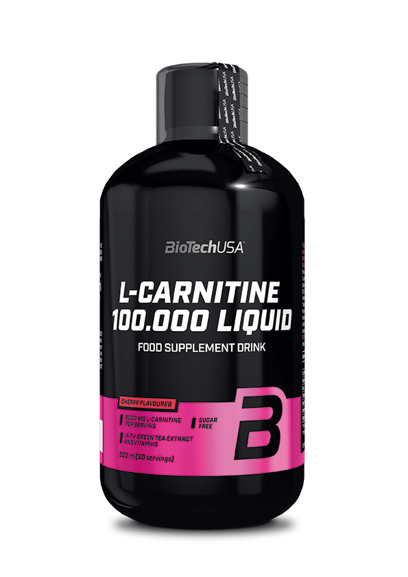 Biotech L-Carnitine 100.000 Liquid 500 ml.