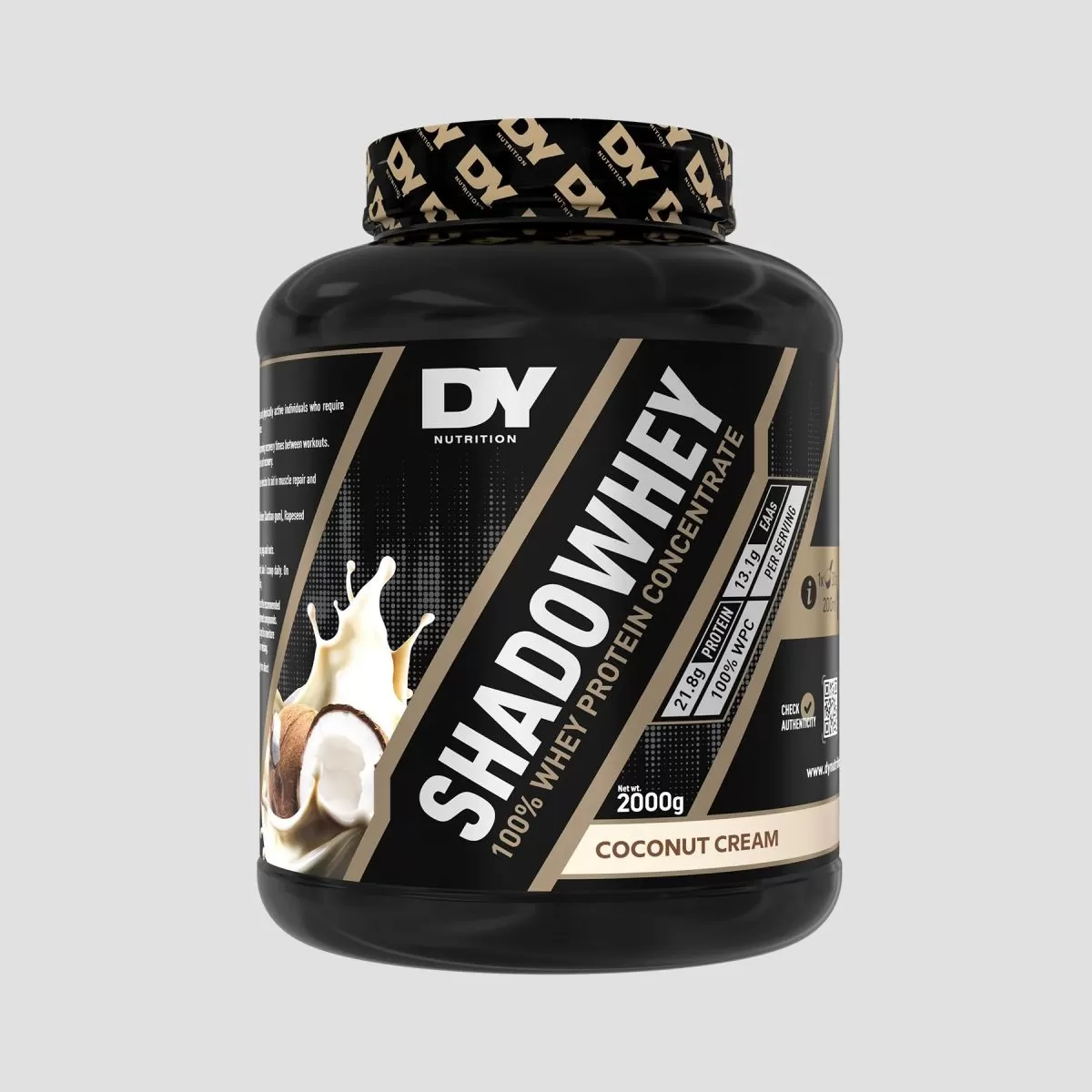 Dorian Yates Nutrition Shadowhey 100% Whey Protein Concentrate 2000 g.