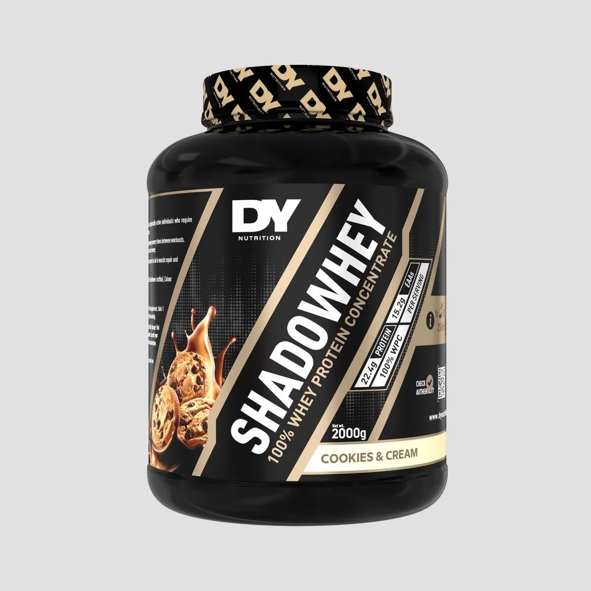 Dorian Yates Nutrition Shadowhey 100% Whey Protein Concentrate 2000 g.