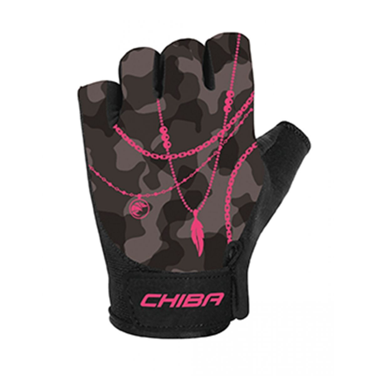 Chiba Lady Shine 40951 (Dunkelgrau) pirštinės