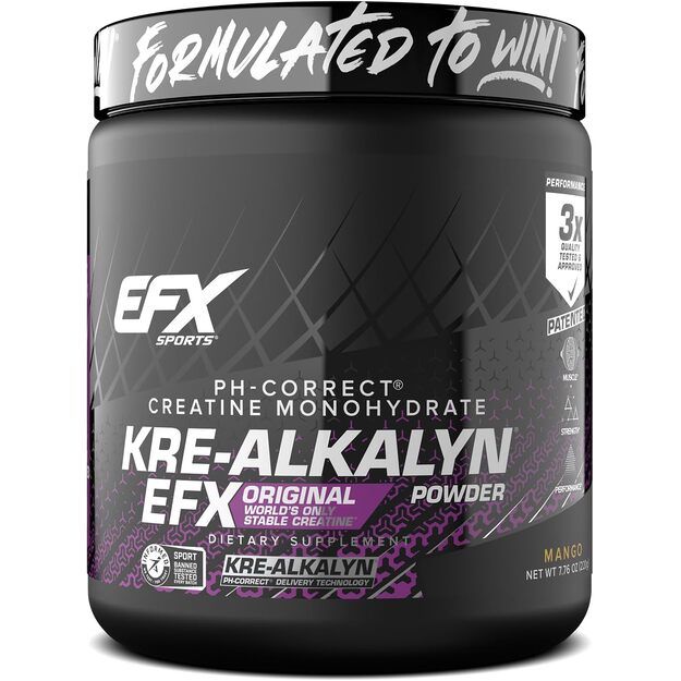 EFX Sports Kre Alkalyn Powder 220 g. 