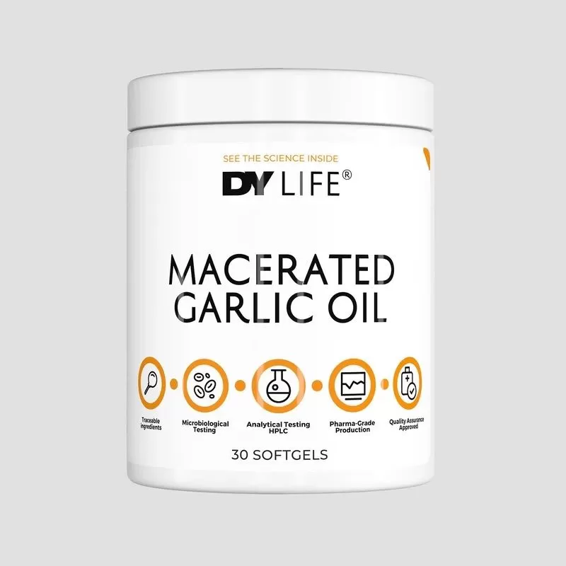 Dorian Yates Life Macerated Garlic Oil 30 kaps.