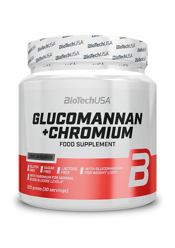 BioTech Glucomannan + Chromium 225 g.