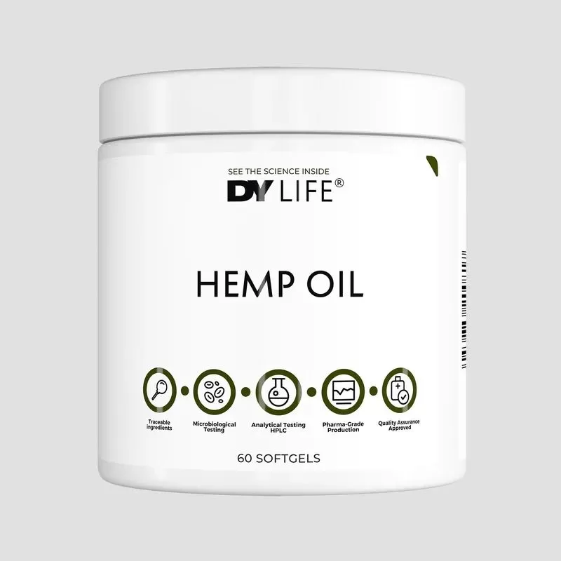 Dorian Yates Life Hemp Oil 60 kaps.