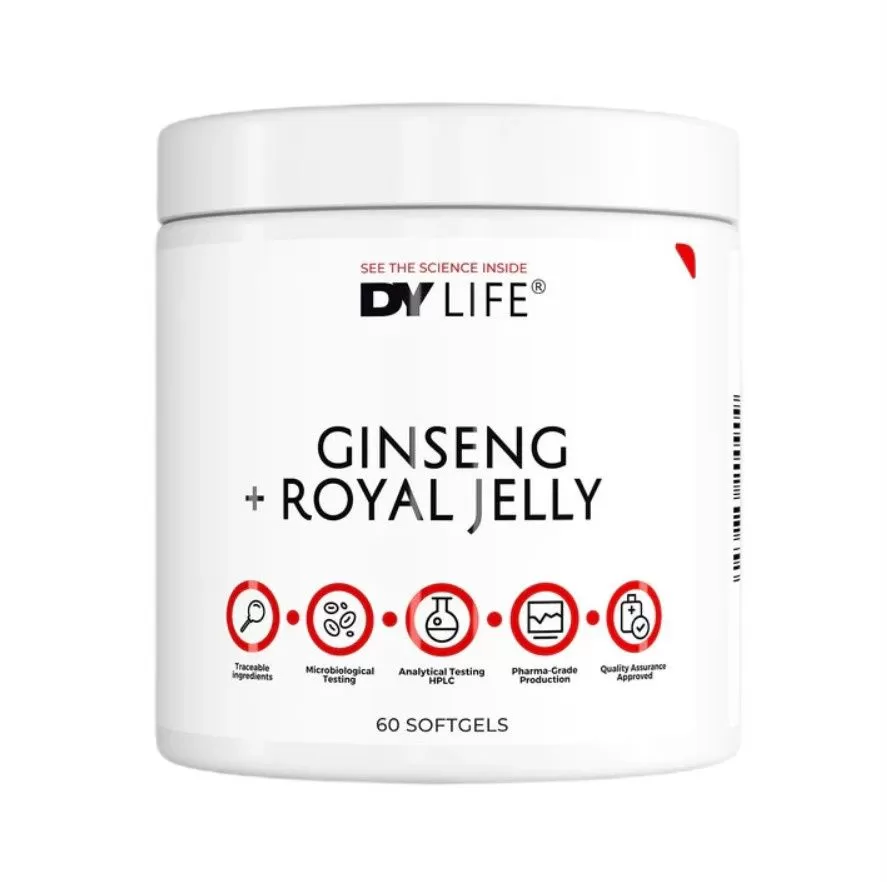 Dorian Yates Life Ginseng + Royal Jelly 60 kaps.