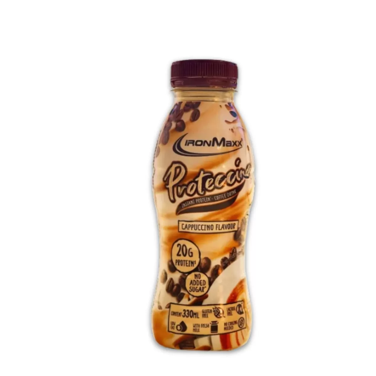 IronMaxx Proteccino 330 ml. Geriausias iki 2026-12-13