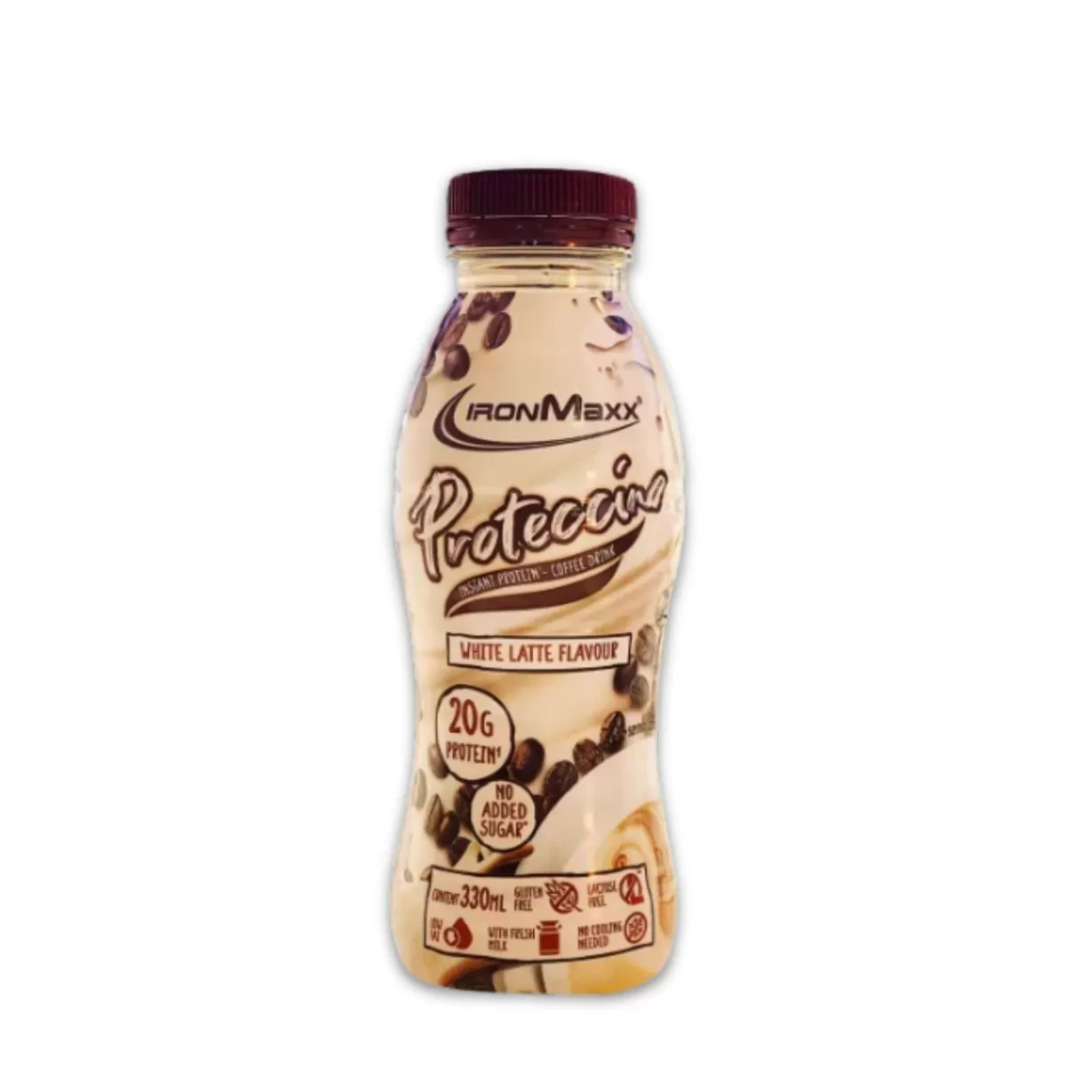 IronMaxx Proteccino 330 ml. Geriausias iki 2026-12-13