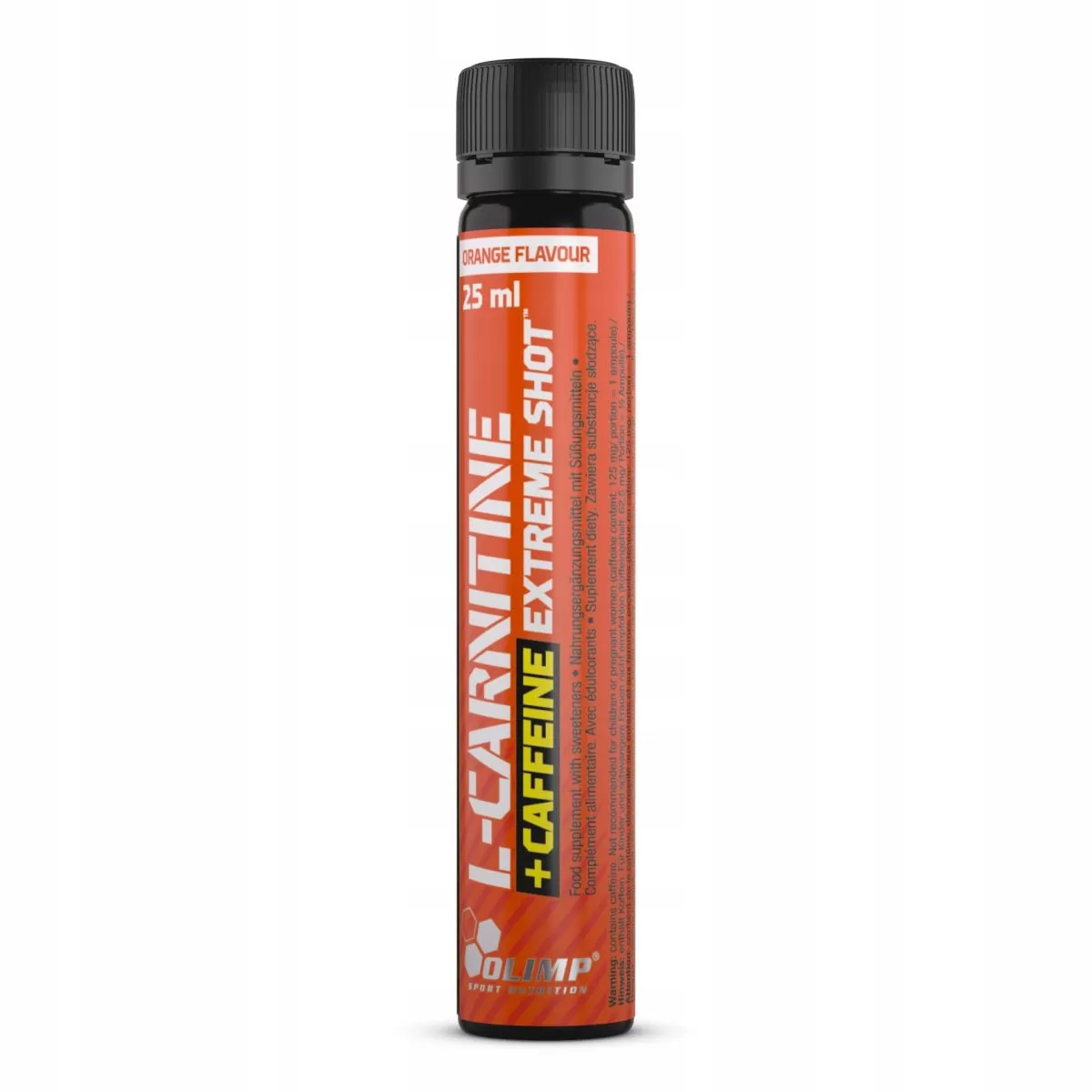 Olimp L-Carnitine +Caffeine Extreme Shot 25 ml. Geriausias iki 2026-10-24