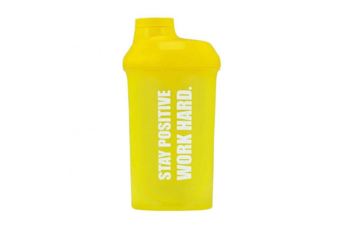 Olimp shaker stay positive work hard 500 ml. (plaktuvė)
