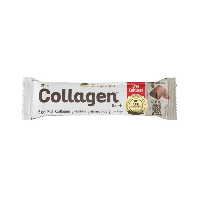 Olimp Collagen Bar+ 44 g. Geriausias iki 2026-09-11