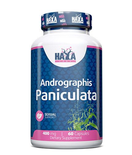 Haya Labs Andrographis Paniculata (Skėstašakių kamrų ekstraktas)  60 kaps.