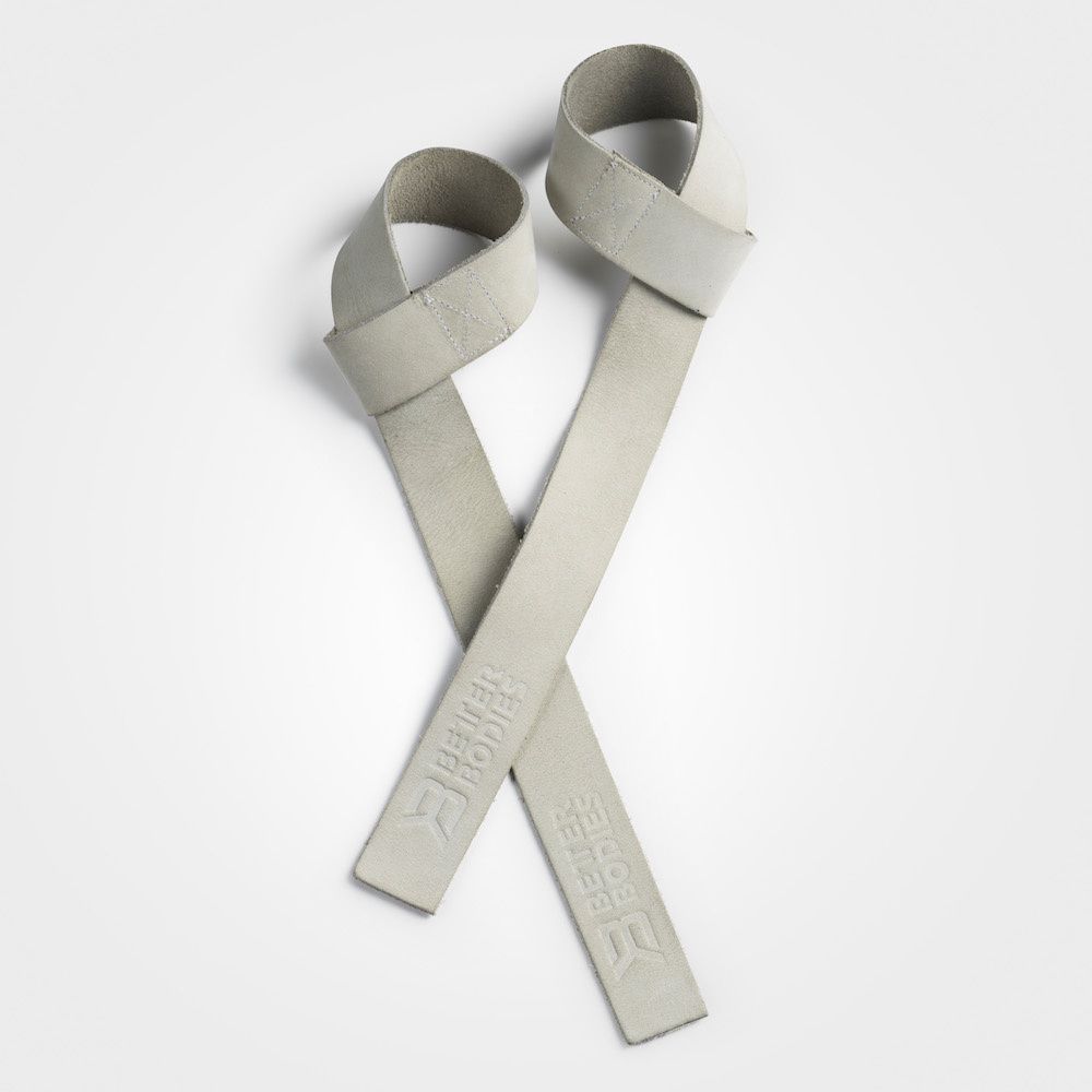 Better Bodies Leather Lifting Straps (diržai štangai kelti)
