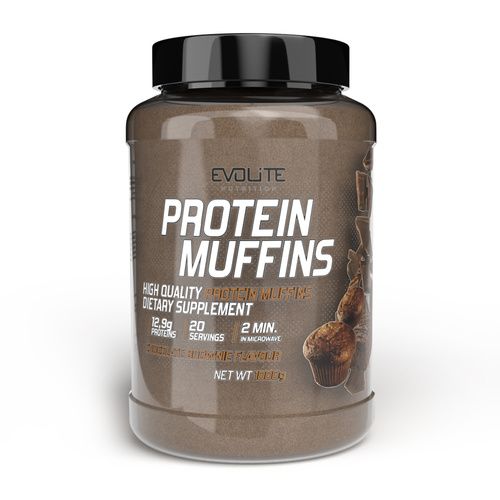 Evolite Protein Muffins 1000 g. (baltyminiai keksiukai)